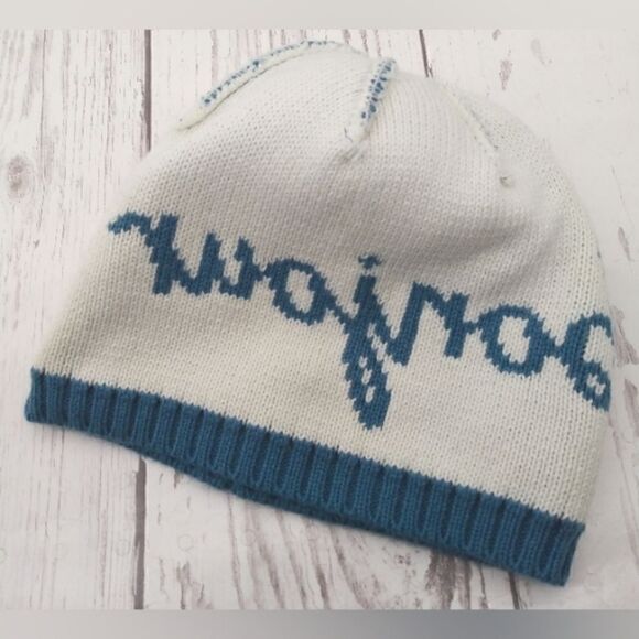 Indigo Winter Knit Ski Hat Toque Turquoise Blue O/S Bonjour French - Picture 9 of 10
